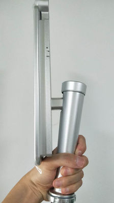 Ασύρματο υπέρυθρο θερμόμετρο αναγνώρισης προσώπου 120cm ύψος με τον αναγνώστη καρτών ολοκληρωμένου κυκλώματος